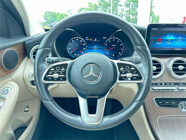used 2021 Mercedes-Benz C-Class car, priced at $27,998