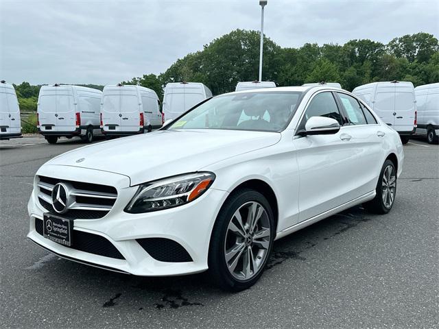 used 2021 Mercedes-Benz C-Class car, priced at $27,998