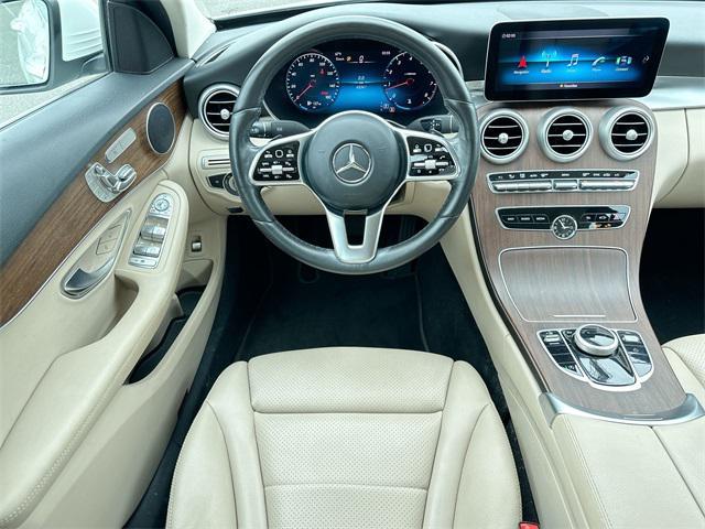used 2021 Mercedes-Benz C-Class car, priced at $27,998