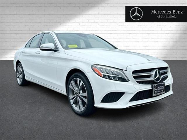 used 2021 Mercedes-Benz C-Class car, priced at $26,597