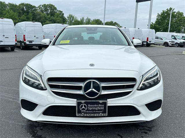 used 2021 Mercedes-Benz C-Class car, priced at $27,998
