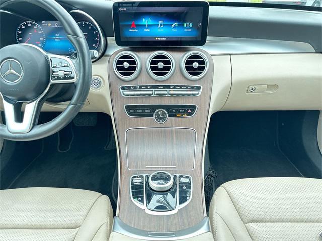 used 2021 Mercedes-Benz C-Class car, priced at $27,998