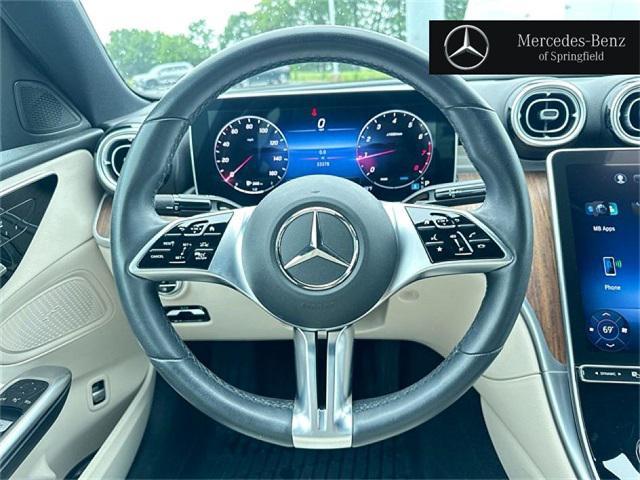 used 2023 Mercedes-Benz C-Class car, priced at $36,894