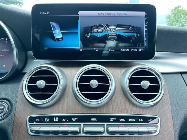 used 2021 Mercedes-Benz C-Class car, priced at $25,978