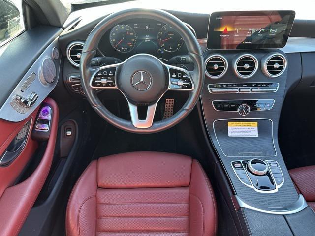 used 2021 Mercedes-Benz C-Class car, priced at $29,795