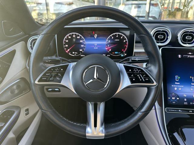 used 2022 Mercedes-Benz C-Class car, priced at $32,825