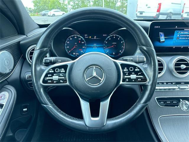 used 2021 Mercedes-Benz C-Class car, priced at $27,438