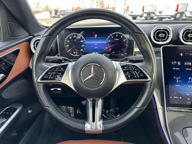 used 2023 Mercedes-Benz C-Class car, priced at $35,625