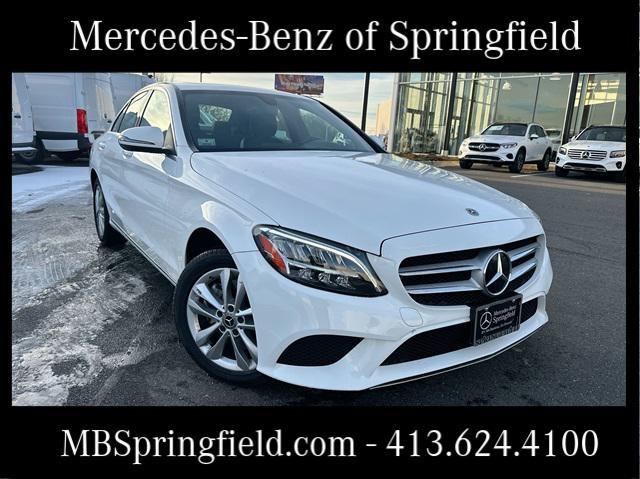 used 2021 Mercedes-Benz C-Class car, priced at $28,494