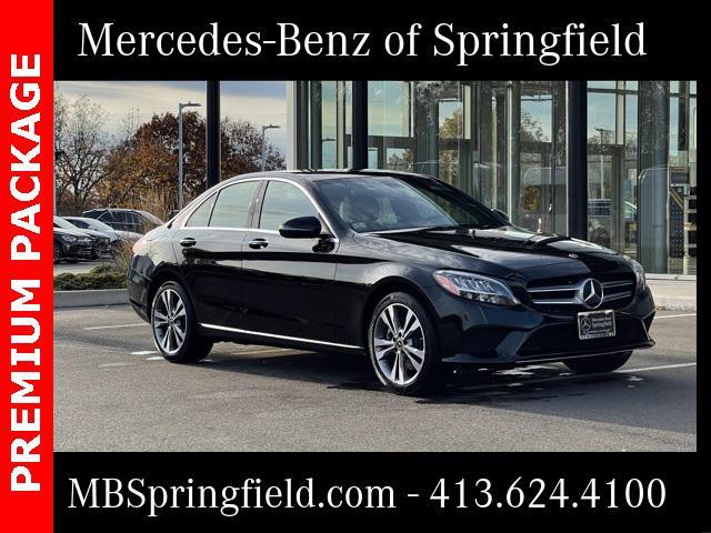 used 2021 Mercedes-Benz C-Class car, priced at $29,495