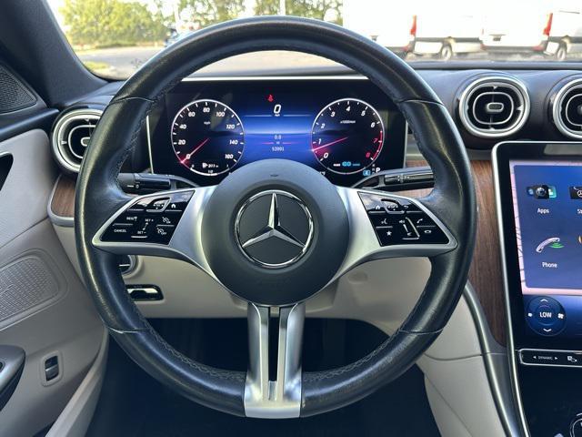 used 2022 Mercedes-Benz C-Class car, priced at $30,209