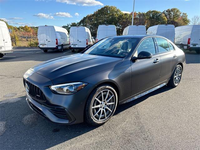 new 2024 Mercedes-Benz AMG C 43 car, priced at $78,725