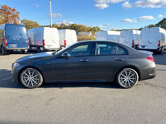 new 2024 Mercedes-Benz AMG C 43 car, priced at $78,725