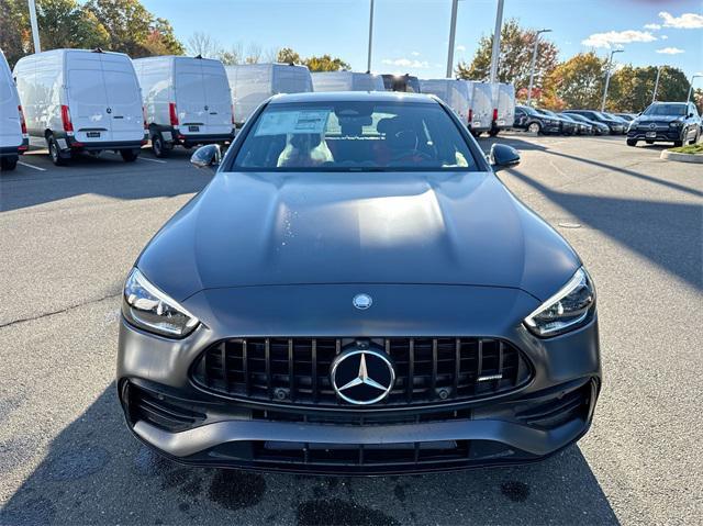 new 2024 Mercedes-Benz AMG C 43 car, priced at $78,725