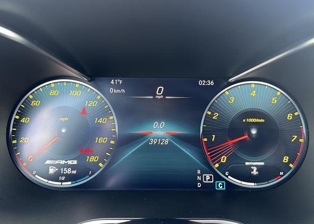 used 2022 Mercedes-Benz AMG GLC 43 car, priced at $42,261