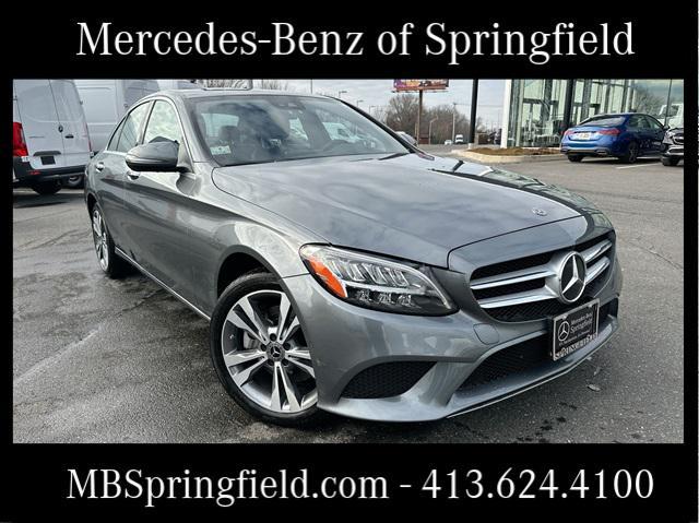 used 2021 Mercedes-Benz C-Class car, priced at $27,778