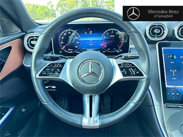 used 2023 Mercedes-Benz C-Class car, priced at $32,749
