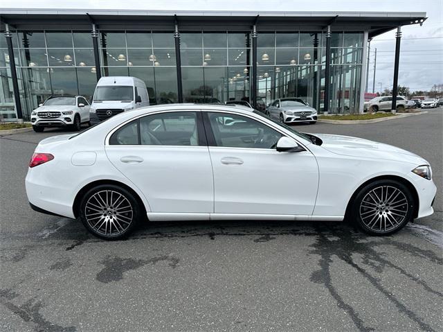 used 2024 Mercedes-Benz C-Class car, priced at $48,875