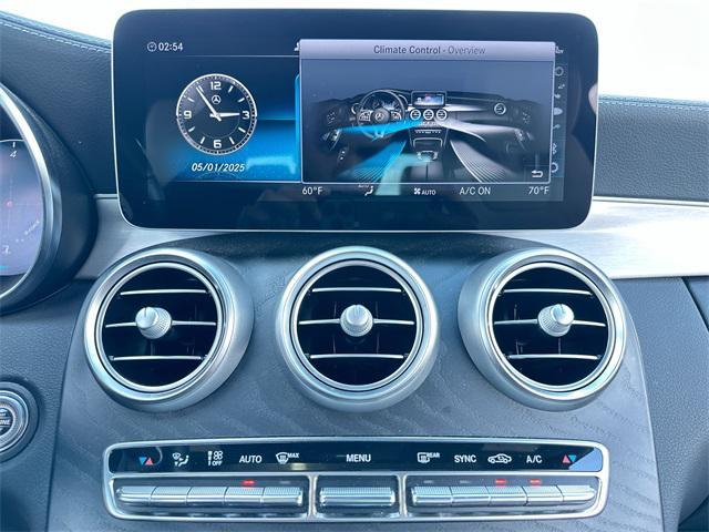 used 2022 Mercedes-Benz C-Class car, priced at $36,998