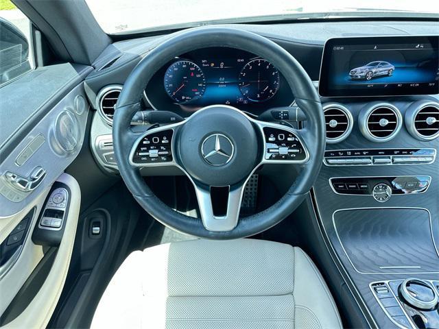 used 2022 Mercedes-Benz C-Class car, priced at $36,998