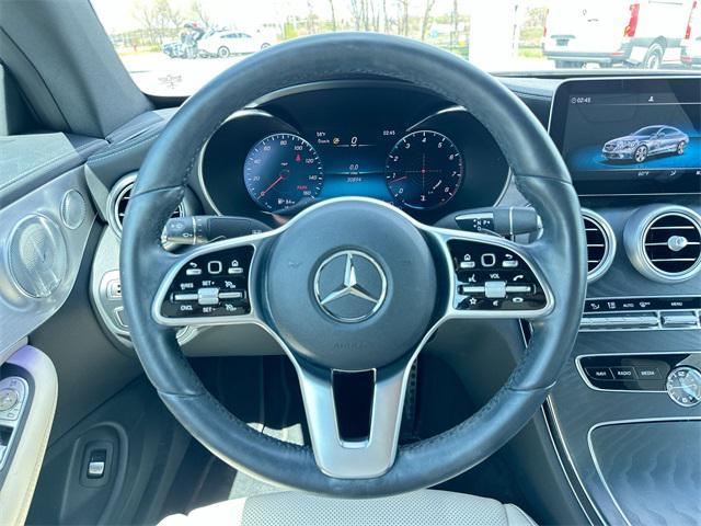 used 2022 Mercedes-Benz C-Class car, priced at $36,998