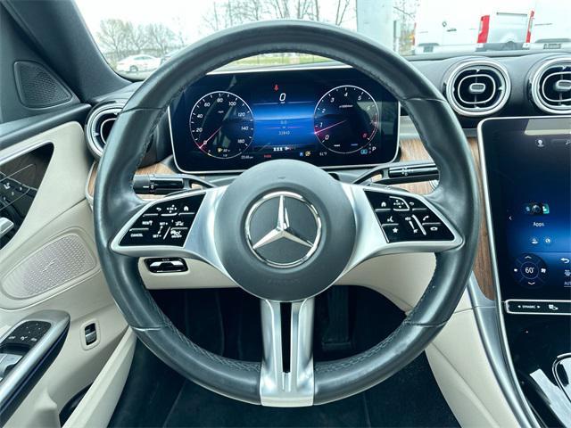 used 2023 Mercedes-Benz C-Class car, priced at $38,748