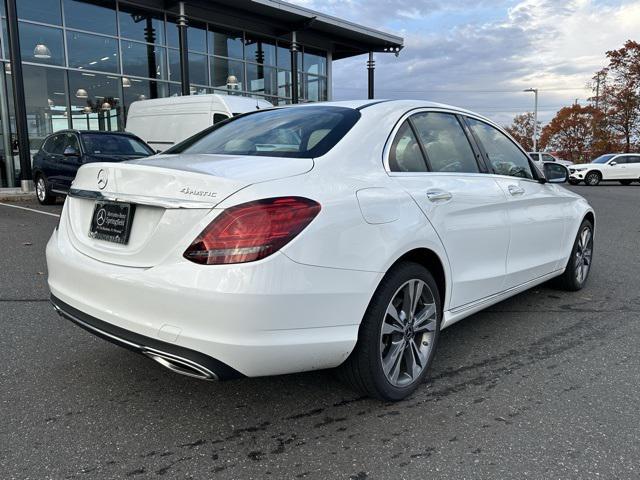 used 2021 Mercedes-Benz C-Class car, priced at $22,999