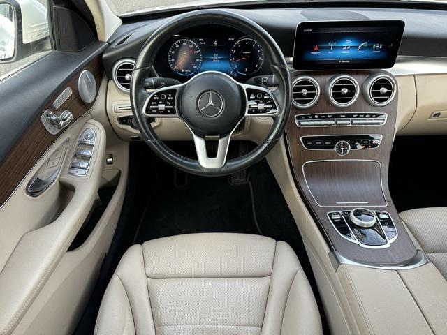 used 2021 Mercedes-Benz C-Class car, priced at $22,999