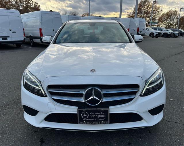 used 2021 Mercedes-Benz C-Class car, priced at $22,999
