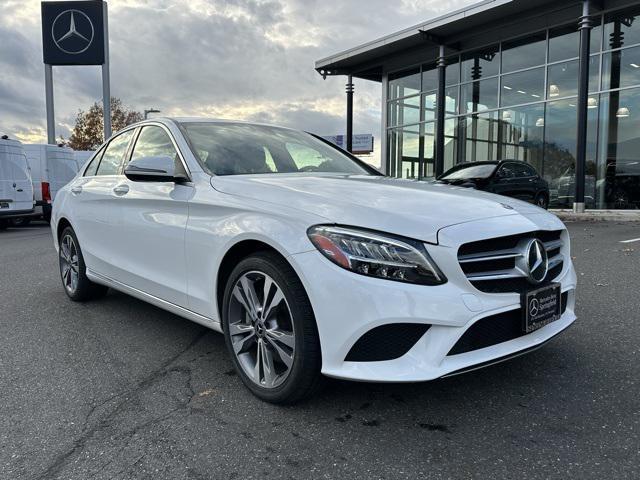 used 2021 Mercedes-Benz C-Class car, priced at $22,999