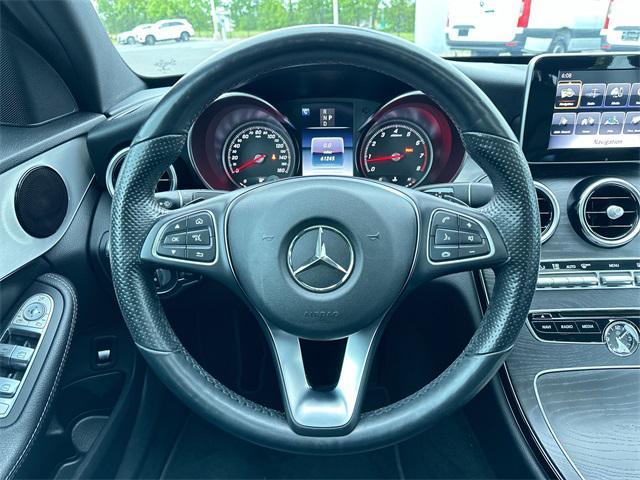 used 2018 Mercedes-Benz C-Class car, priced at $18,875