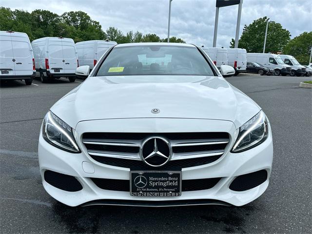 used 2018 Mercedes-Benz C-Class car, priced at $18,875