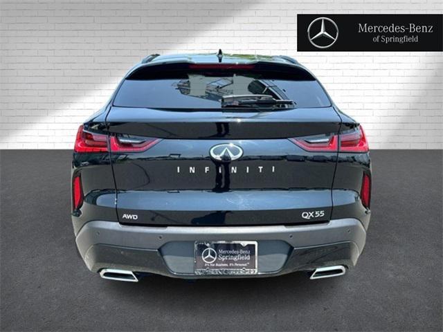 used 2022 INFINITI QX55 car, priced at $28,899