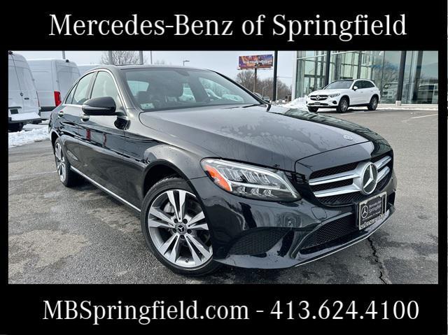 used 2021 Mercedes-Benz C-Class car, priced at $26,880