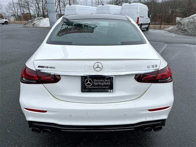 used 2023 Mercedes-Benz AMG E 53 car, priced at $59,985