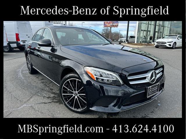 used 2021 Mercedes-Benz C-Class car, priced at $28,995