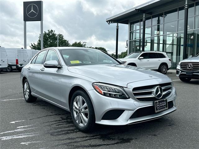 used 2021 Mercedes-Benz C-Class car, priced at $29,978