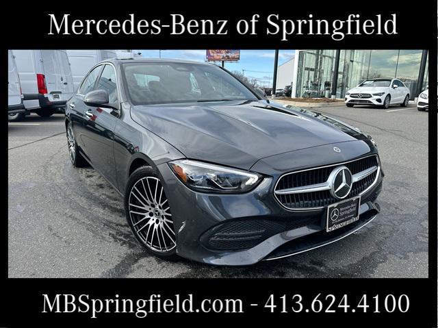 used 2022 Mercedes-Benz C-Class car, priced at $34,756