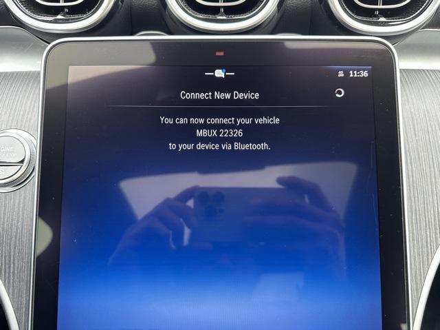 used 2023 Mercedes-Benz C-Class car, priced at $36,999