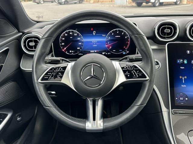 used 2023 Mercedes-Benz C-Class car, priced at $36,999