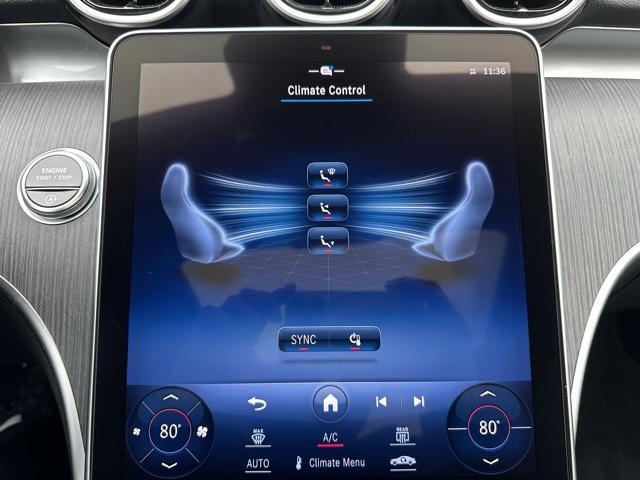 used 2023 Mercedes-Benz C-Class car, priced at $36,999