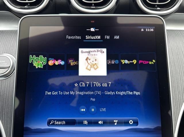 used 2023 Mercedes-Benz C-Class car, priced at $36,999