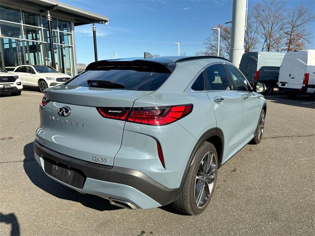 used 2023 INFINITI QX55 car, priced at $37,495