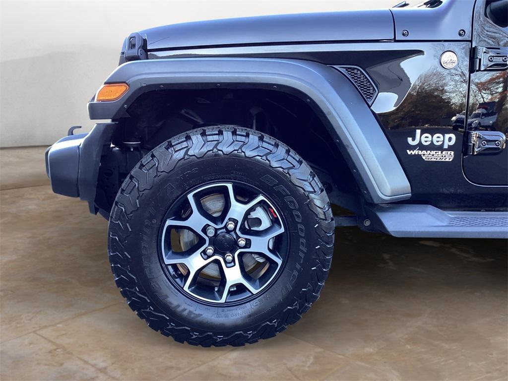 used 2020 Jeep Wrangler Unlimited car, priced at $27,426