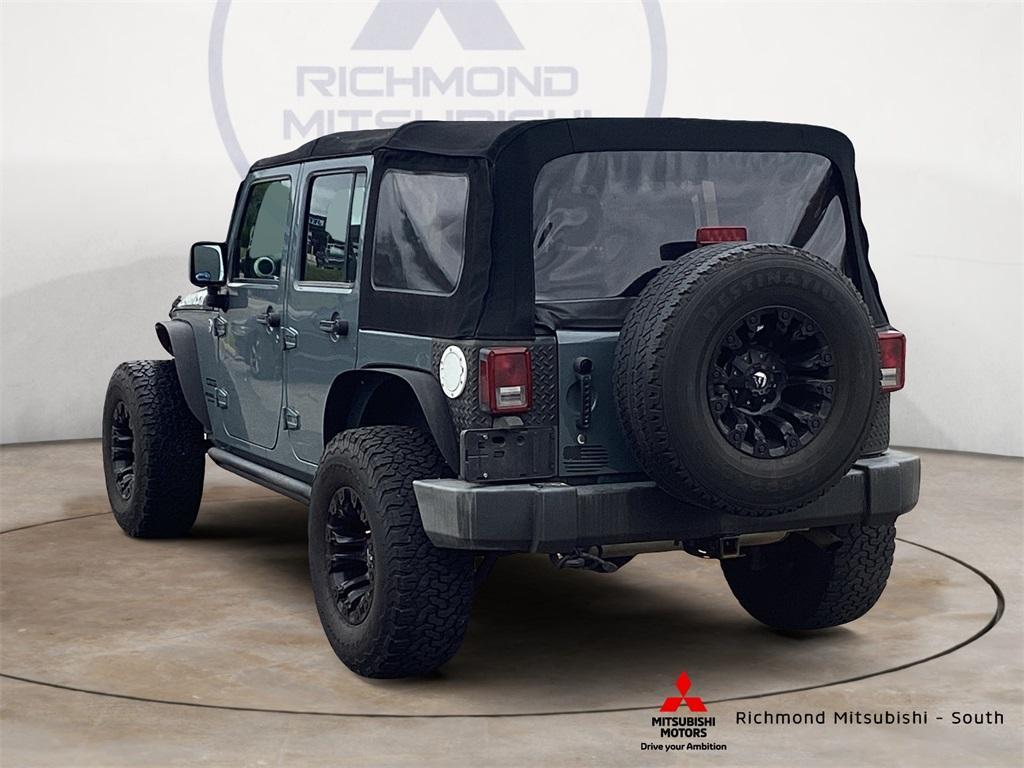 used 2015 Jeep Wrangler Unlimited car, priced at $12,740