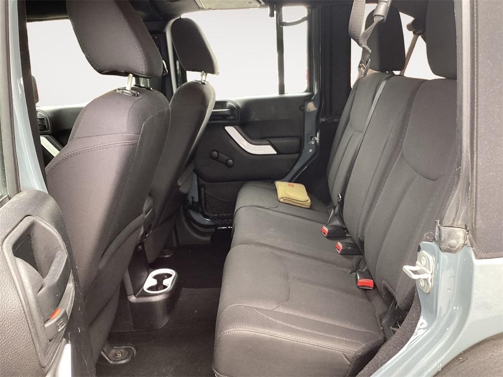 used 2015 Jeep Wrangler Unlimited car, priced at $12,740