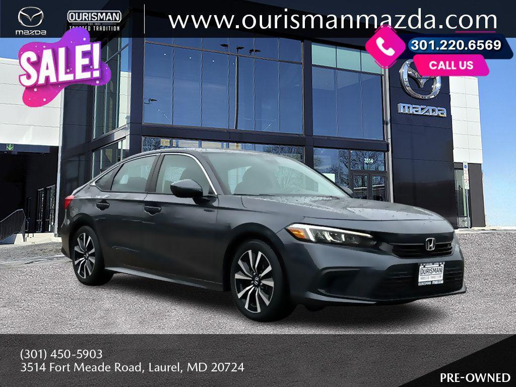 used 2022 Honda Civic car, priced at $22,303