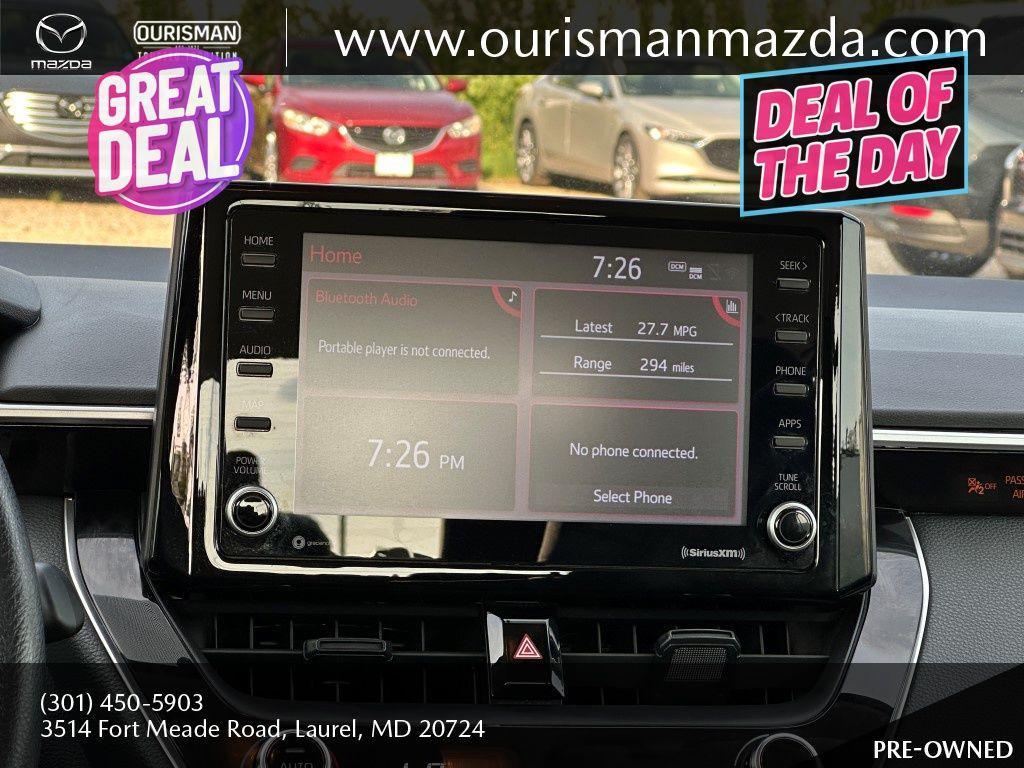 used 2022 Toyota Corolla car, priced at $17,604