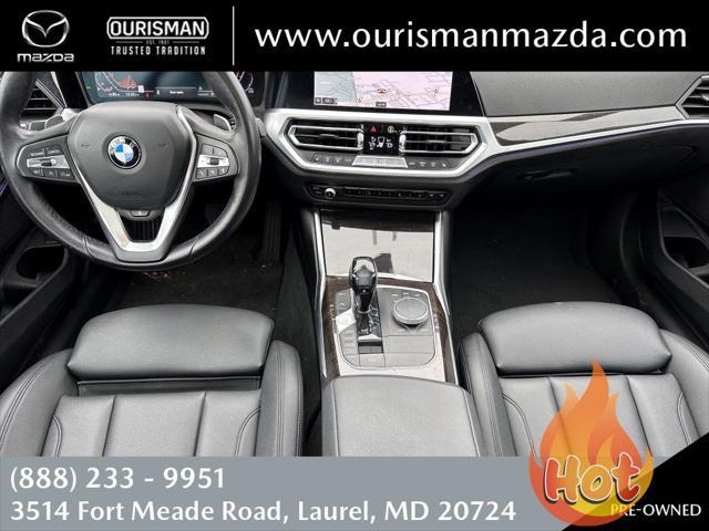 used 2019 BMW 330 car, priced at $21,988