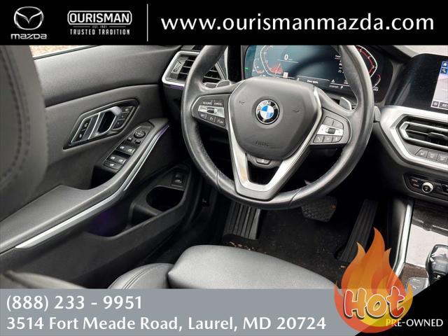 used 2019 BMW 330 car, priced at $21,988